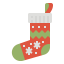 Christmas sock icon 64x64