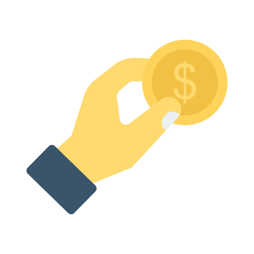 Paying icon