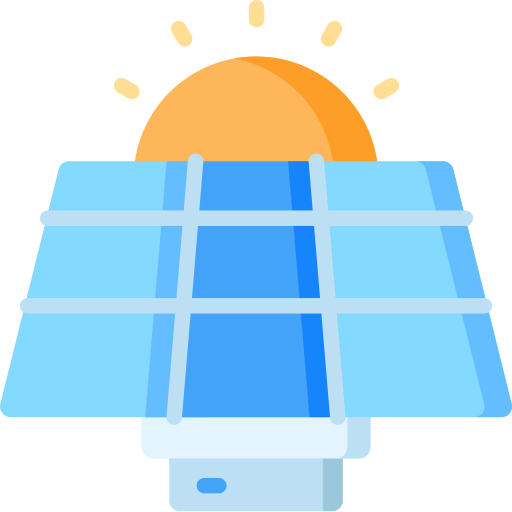 Solar panel icon
