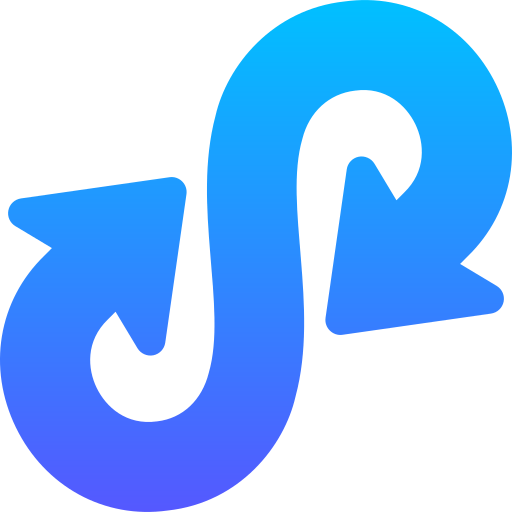 Circular arrows icon