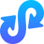 Circular arrows icon 64x64