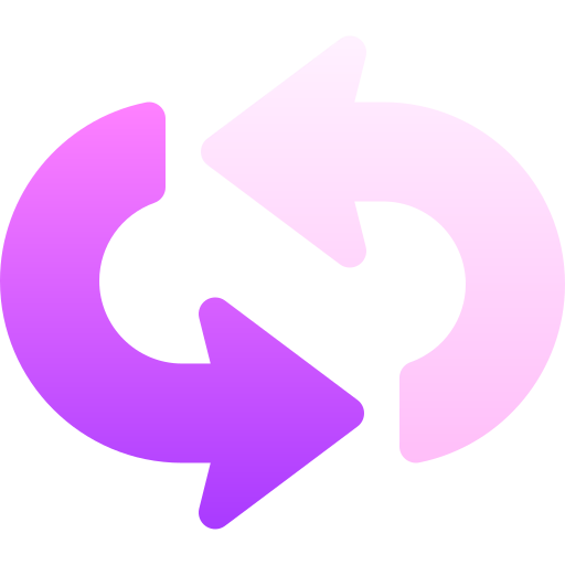 Circular arrows icon