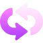 Circular arrows icon 64x64