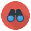 Binocular Symbol 64x64
