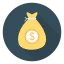 Money bag ícone 64x64