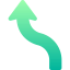 Up arrow icon 64x64
