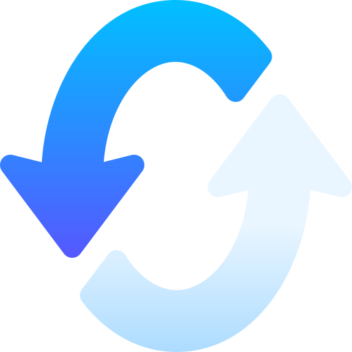 Circular arrows icon