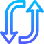 Circular arrow icon 64x64