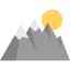 Mountains icon 64x64