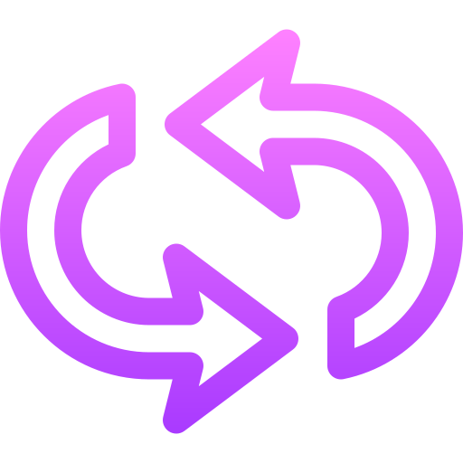 Circular arrows icon