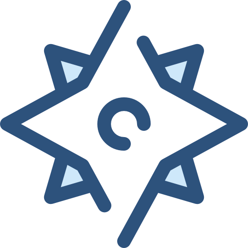 Wind rose icon