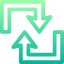 Circular arrows icône 64x64