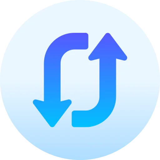 Circular arrow icon