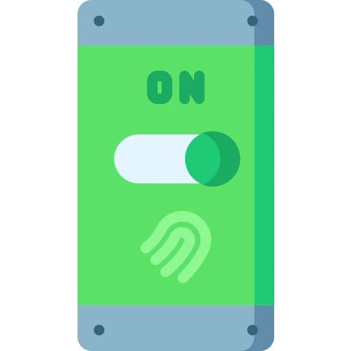 On icon