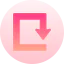 Circular arrow icon 64x64