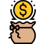 Money bag icon 64x64