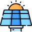 Solar panel icon 64x64