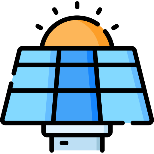 Solar panel icon