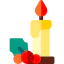 Christmas candle icon 64x64