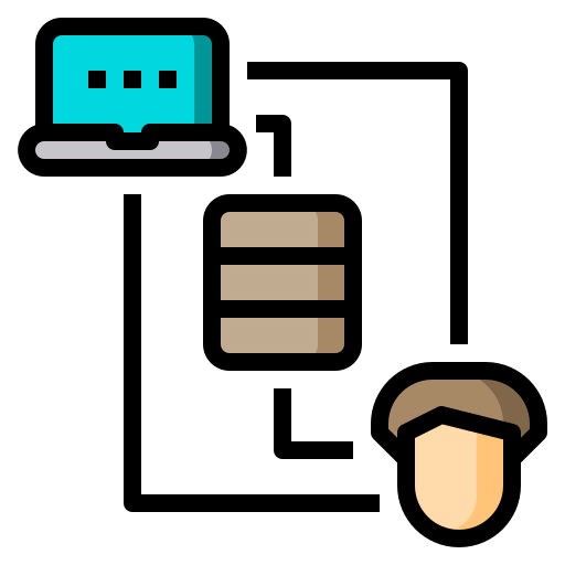 Data transfer icon