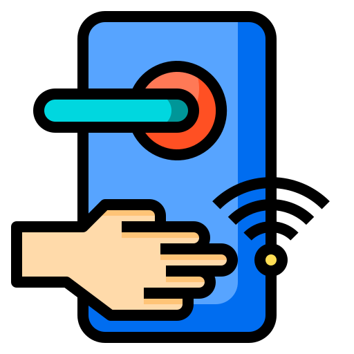 Door lock icon