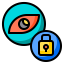 Eye recognition icon 64x64