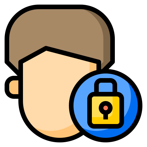 Facial recognition icon