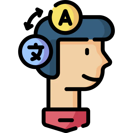 Language learning icon
