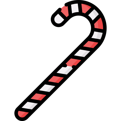 Candy cane icon