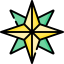 Christmas star icon 64x64