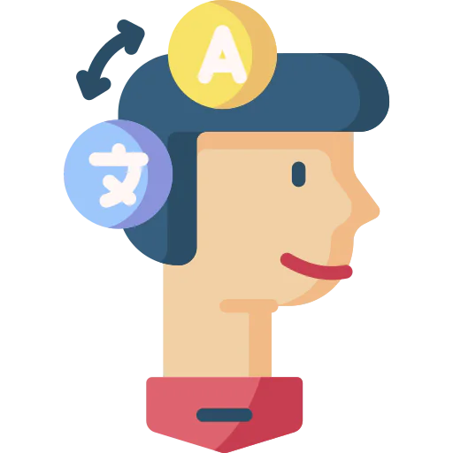 Language learning icon