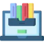 Online library icon 64x64
