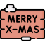 Merry christmas icon 64x64