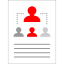 Hierarchical structure icon 64x64