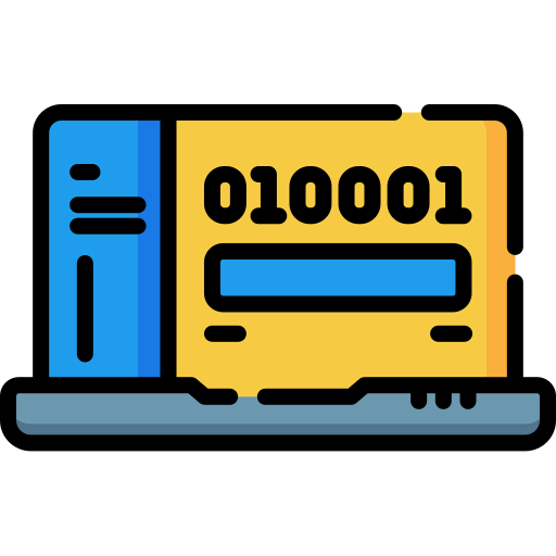 Binary code icon