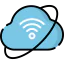 Computing cloud icon 64x64