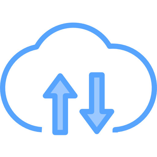 Cloud computing icon