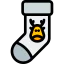 Christmas sock icon 64x64