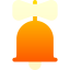 Christmas bell icon 64x64
