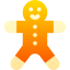 Gingerbread man icon 64x64