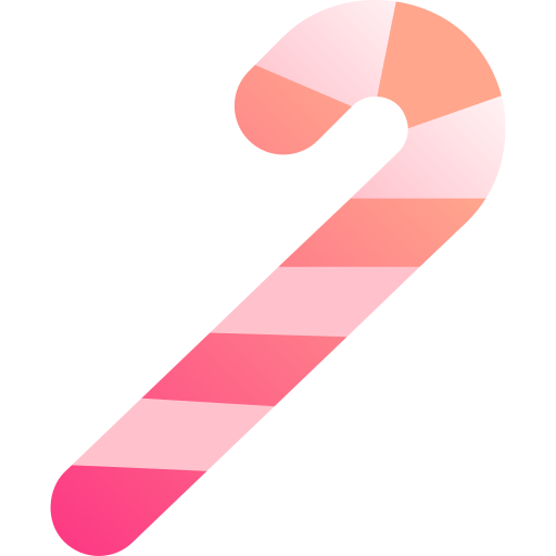 Candy cane icon