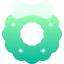 Christmas wreath icon 64x64