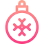Christmas ball icon 64x64