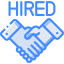 Hired icon 64x64
