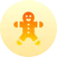 Gingerbread man іконка 64x64