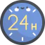 24 hours Symbol 64x64