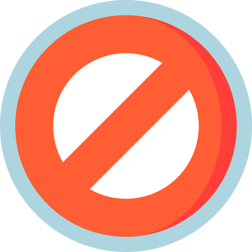 Prohibited icon