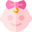 Baby girl icon 64x64
