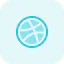 Dribbble ícone 64x64