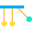 Newton cradle icon 64x64